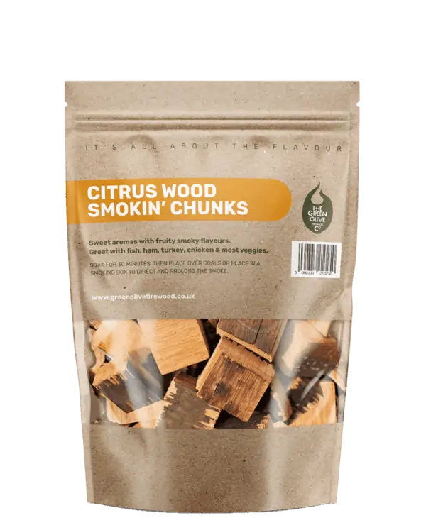 5 Litre Bag of Citrus Smoking Wood Chunks